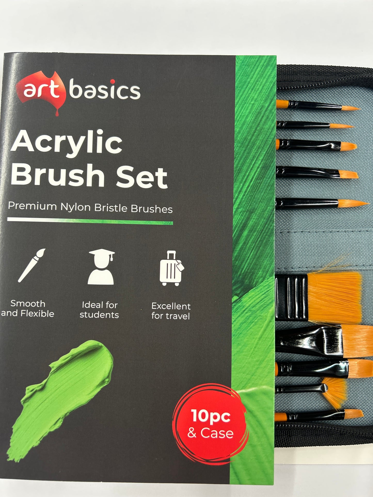 Premium Hog Hair brush set with case (Copy)