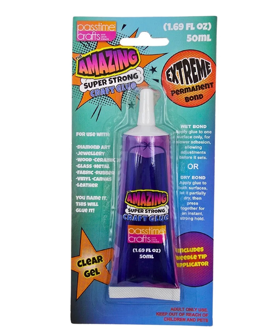 Wet or Dry permanent glue