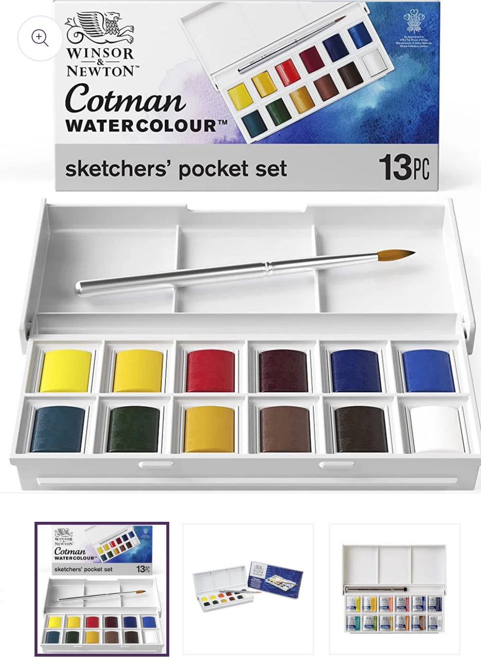 Winsor Newton Cotmans sketchers 13 set Paint