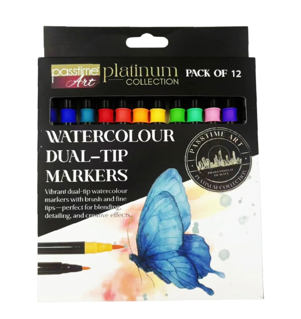Premium watercolour Art Duel Tip paint markers
