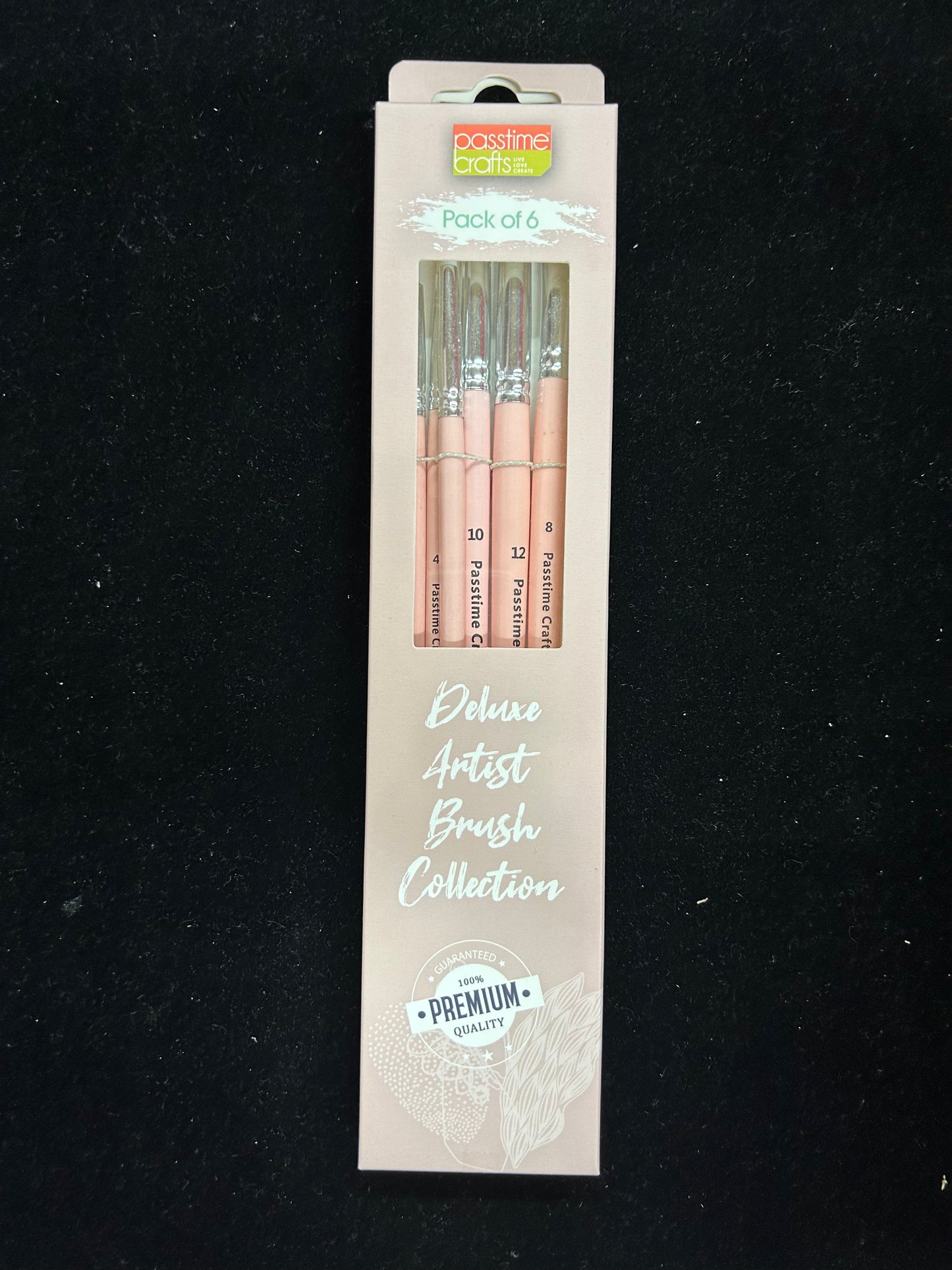 Deluxe Pastel Synthetic Brush Collection