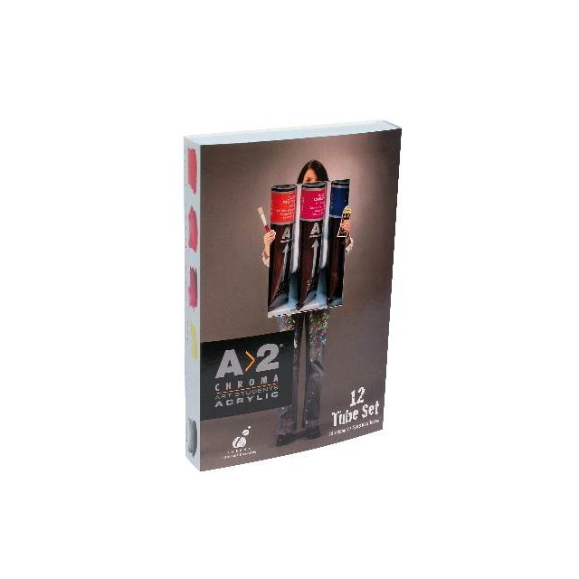 A2 Lightfast Acrylic Set 12pk