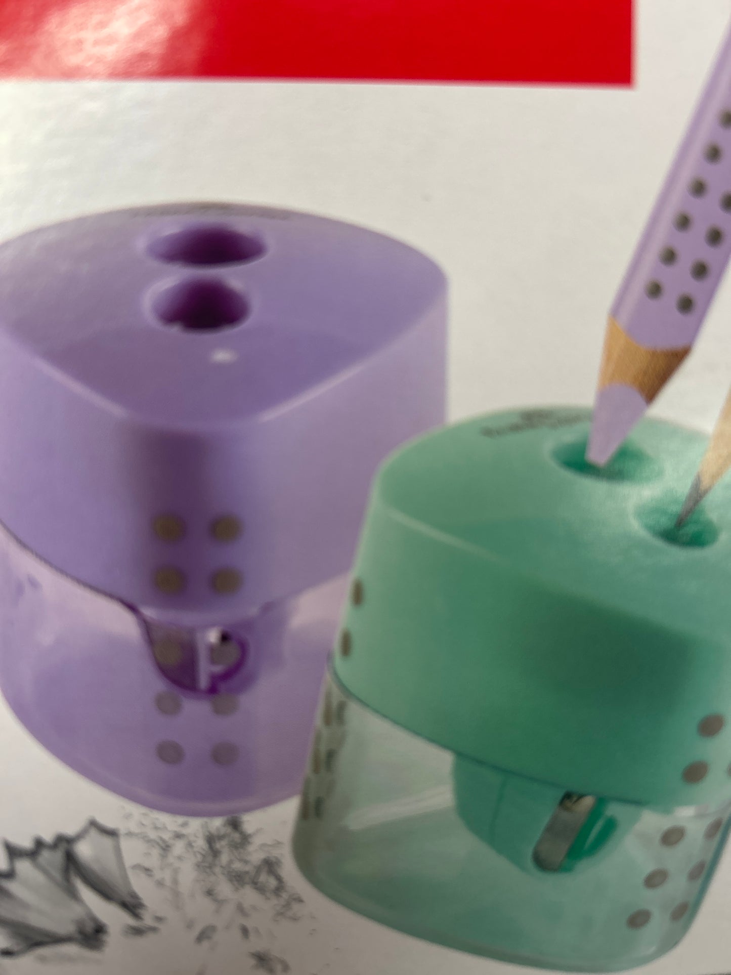 Grip Auto Sharpening Box, Standard and Jumbo pencil