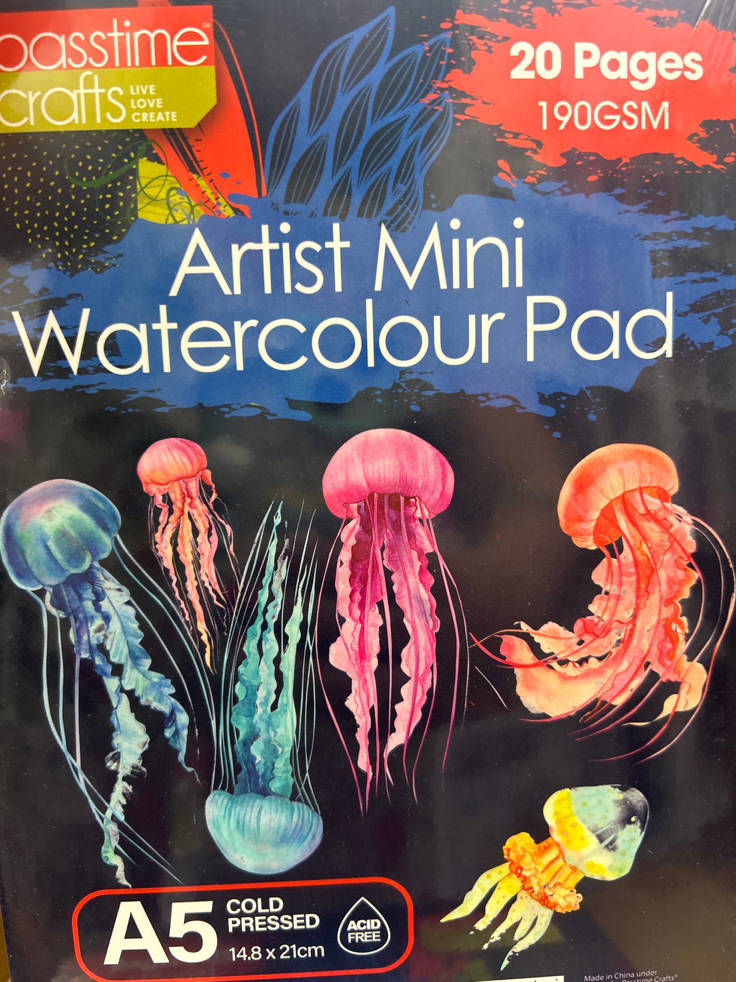 Watercolour Paper -190GSM Cold Pressed