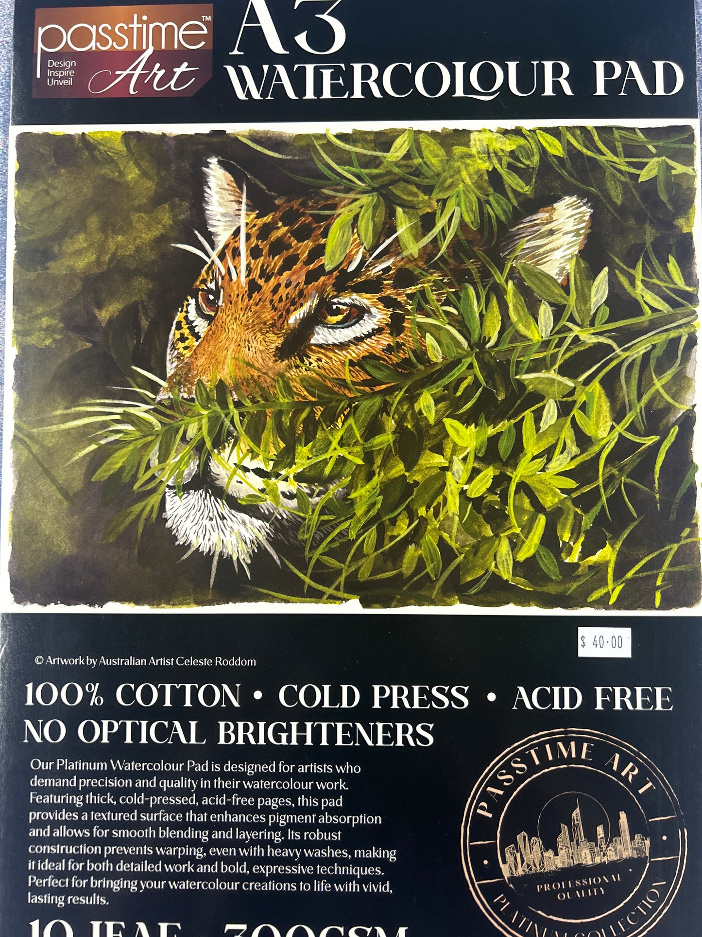 Watercolour Paper Pad 300GSM  Cold Pressed