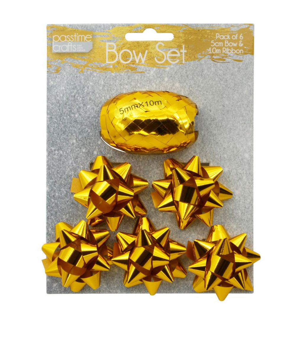 Gift Bows & Ribbon set
