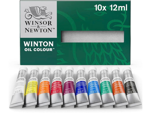 Winsor & Newton  10 Oil Studio Set 12ml