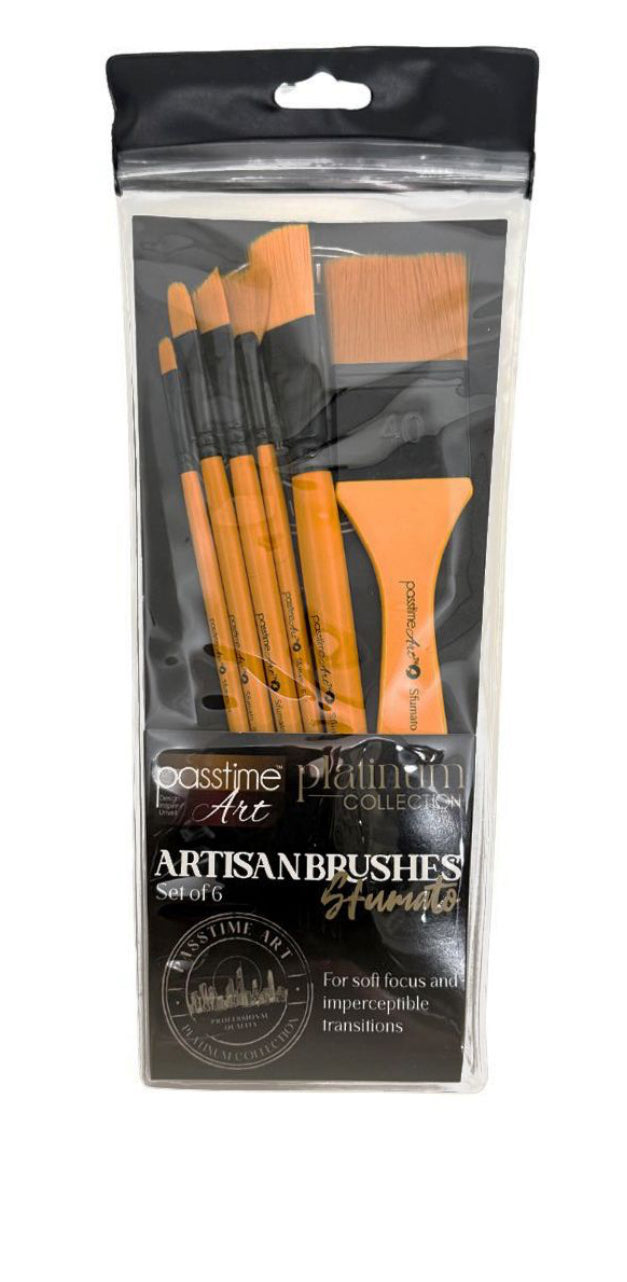 Premium Brush Synthetic brush set with pouch