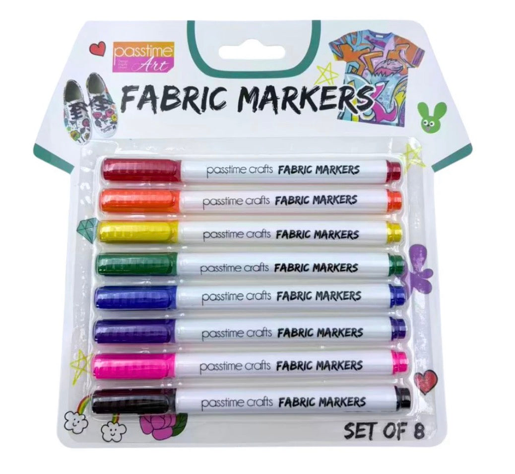 Fabric Marker set of 8