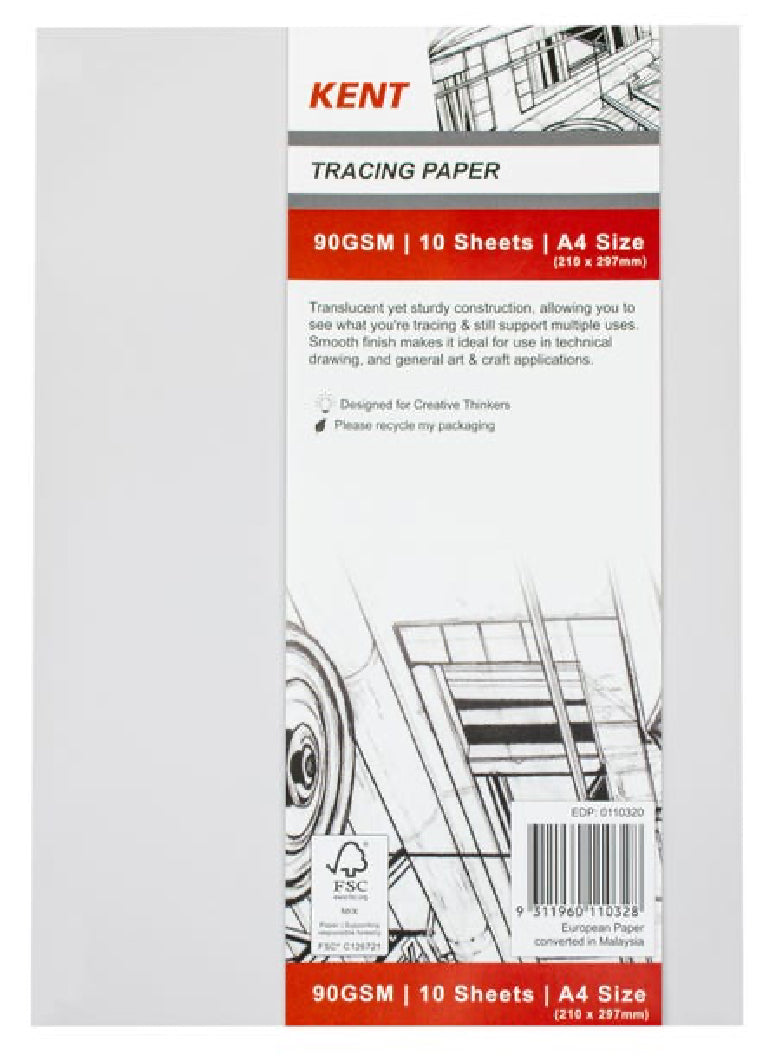 Kent Tracing Paper 90GSM