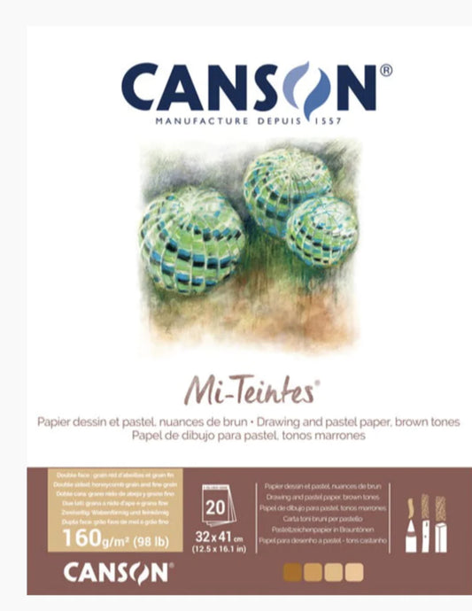 Canson Toned Pastel Pad 32x41cm