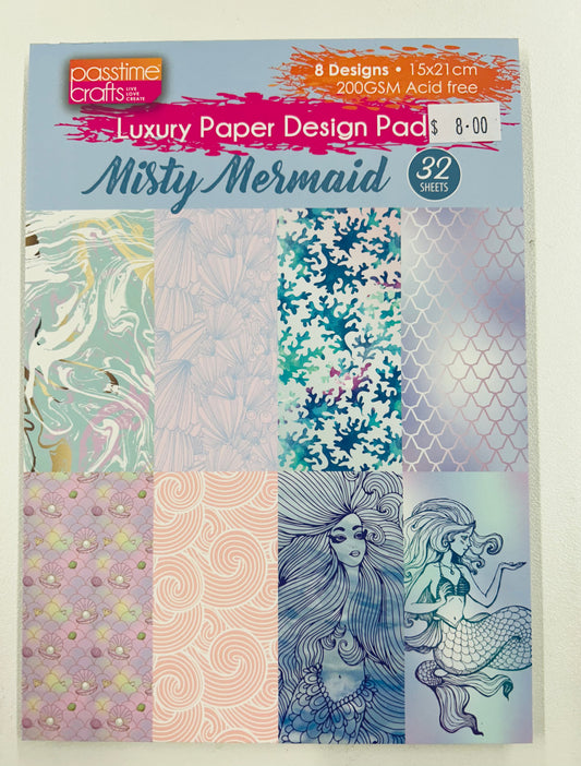Scrapbook Pad Misty Mermaid