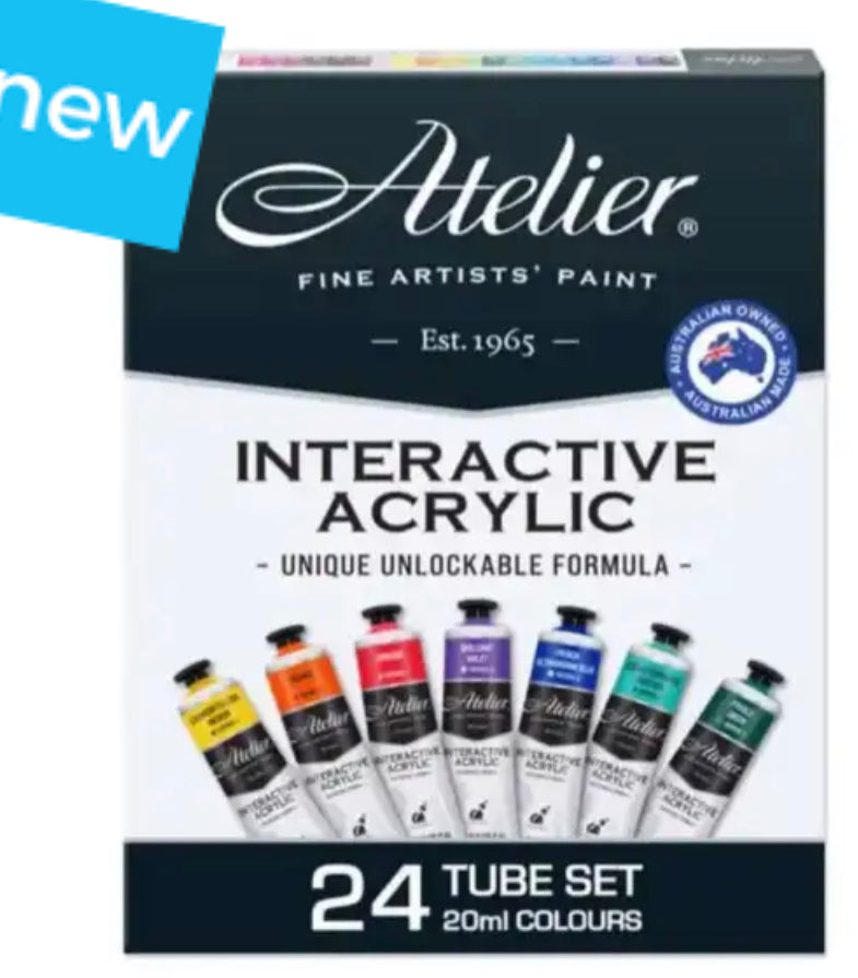 Atelier Interactive Acrylic Paint 20ml Tube Sets
