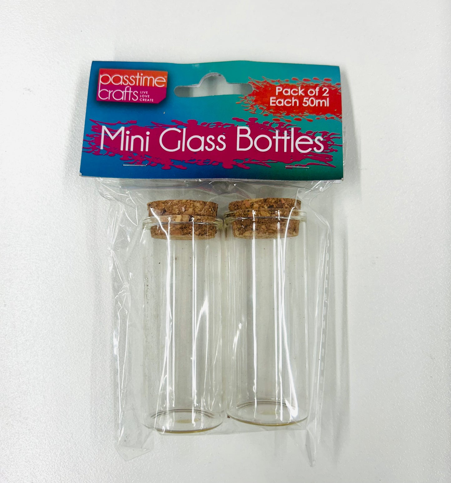 Mini Glass bottles Cork top