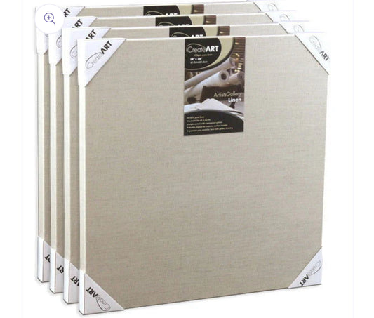 Linen Stretched Canvas 37mm