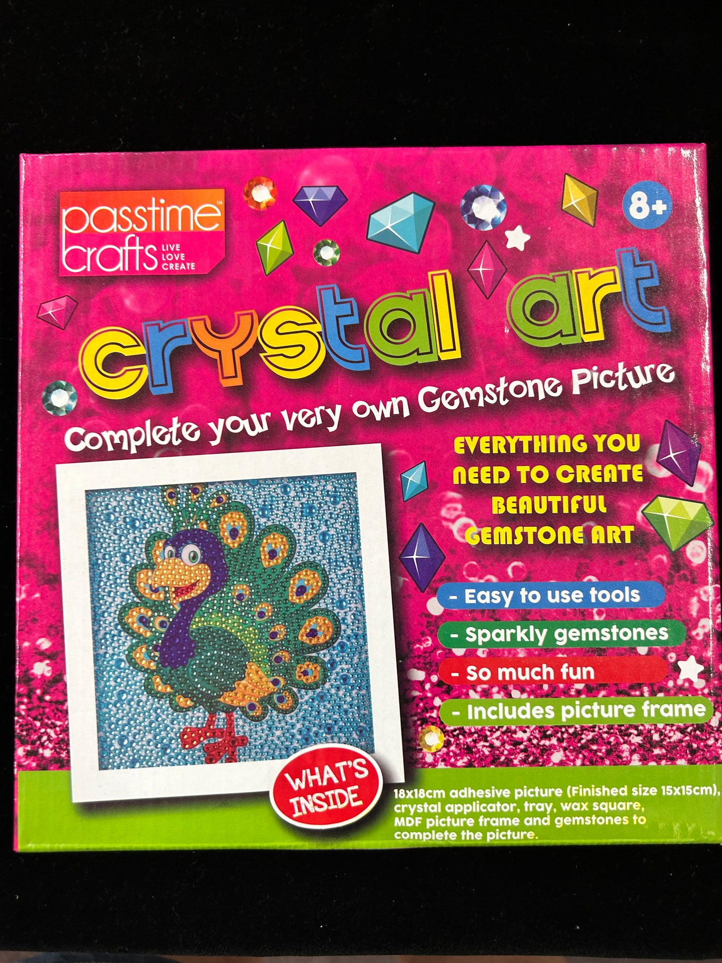 Crystal Art Picture kit with frame