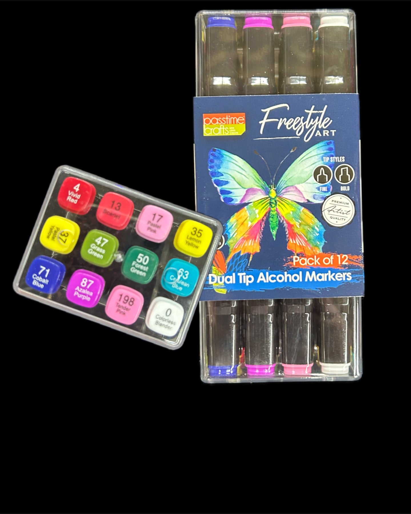 Duel Tip Alcohol Marker Set 8