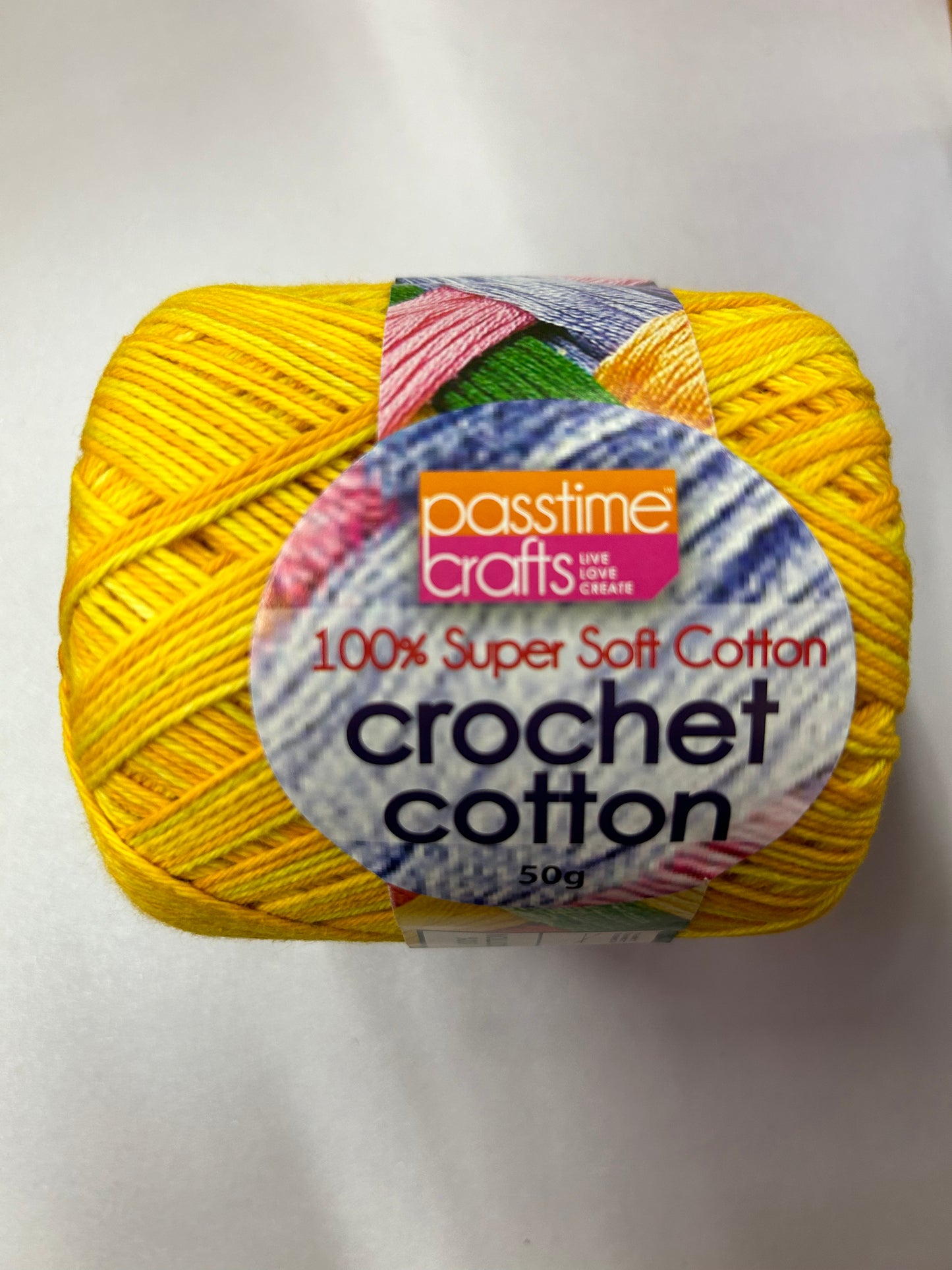 Crochet Cotton 50g Balls
