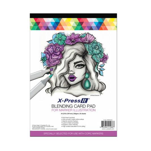 Blending Card Pad 250gsm 20 Sheets