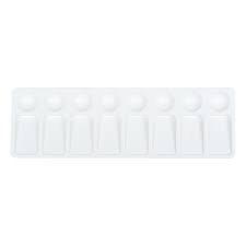 Palette Plastic 8 Well Slant