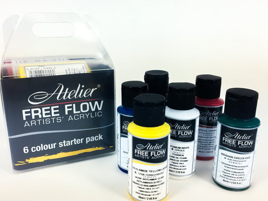 Atelier Free Flow 6x60ml Starter Set