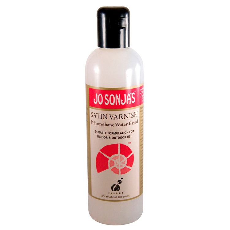 Jo Sonja Poly Water Based Varnish Satin 250ml