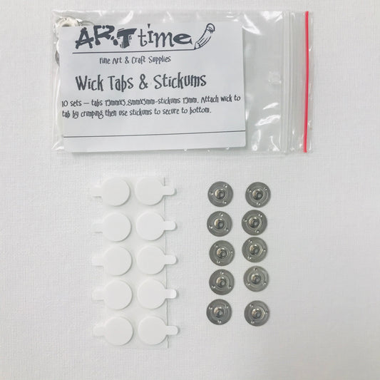 Candle Tabs & Stickums 10pk