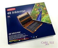 Inktense 48 in Wooden Box