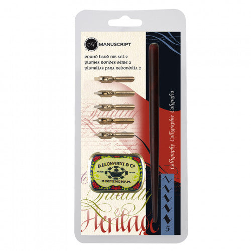 Round Hand Nib  - Calligraphy Pen Set